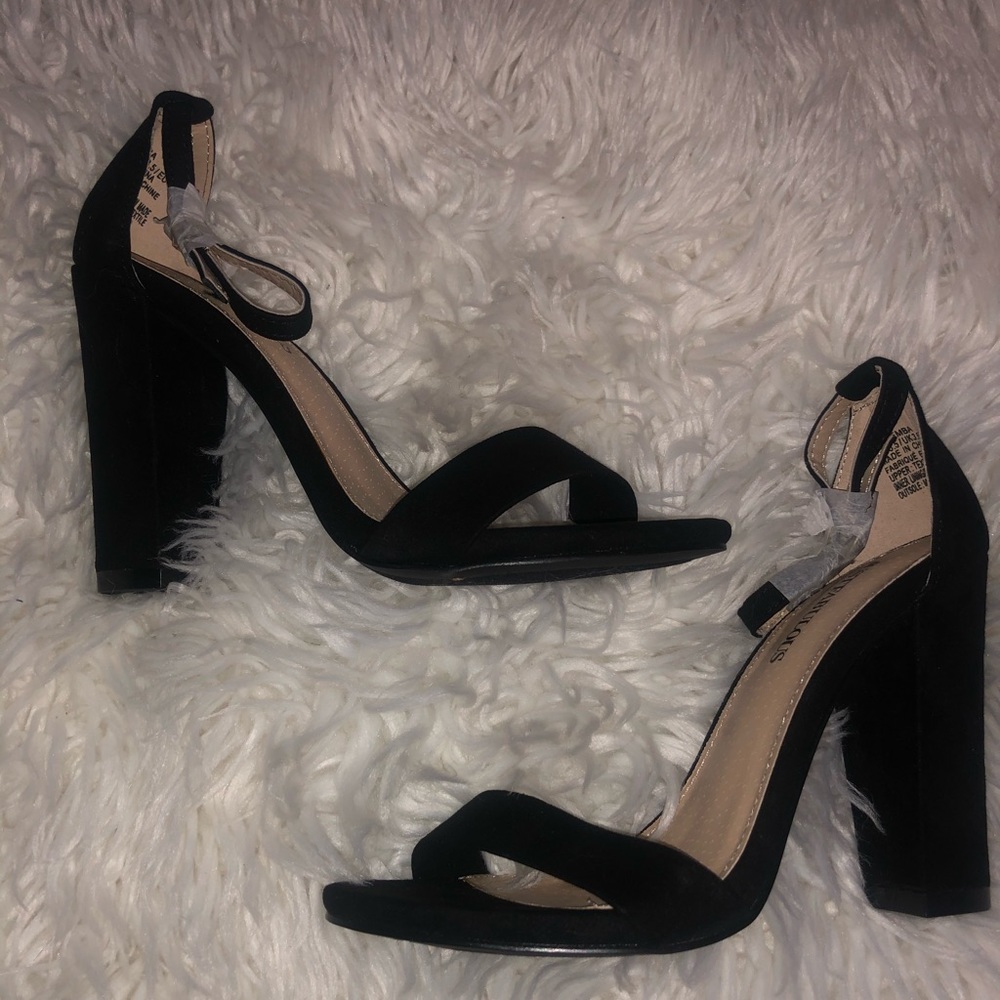 Black heels
